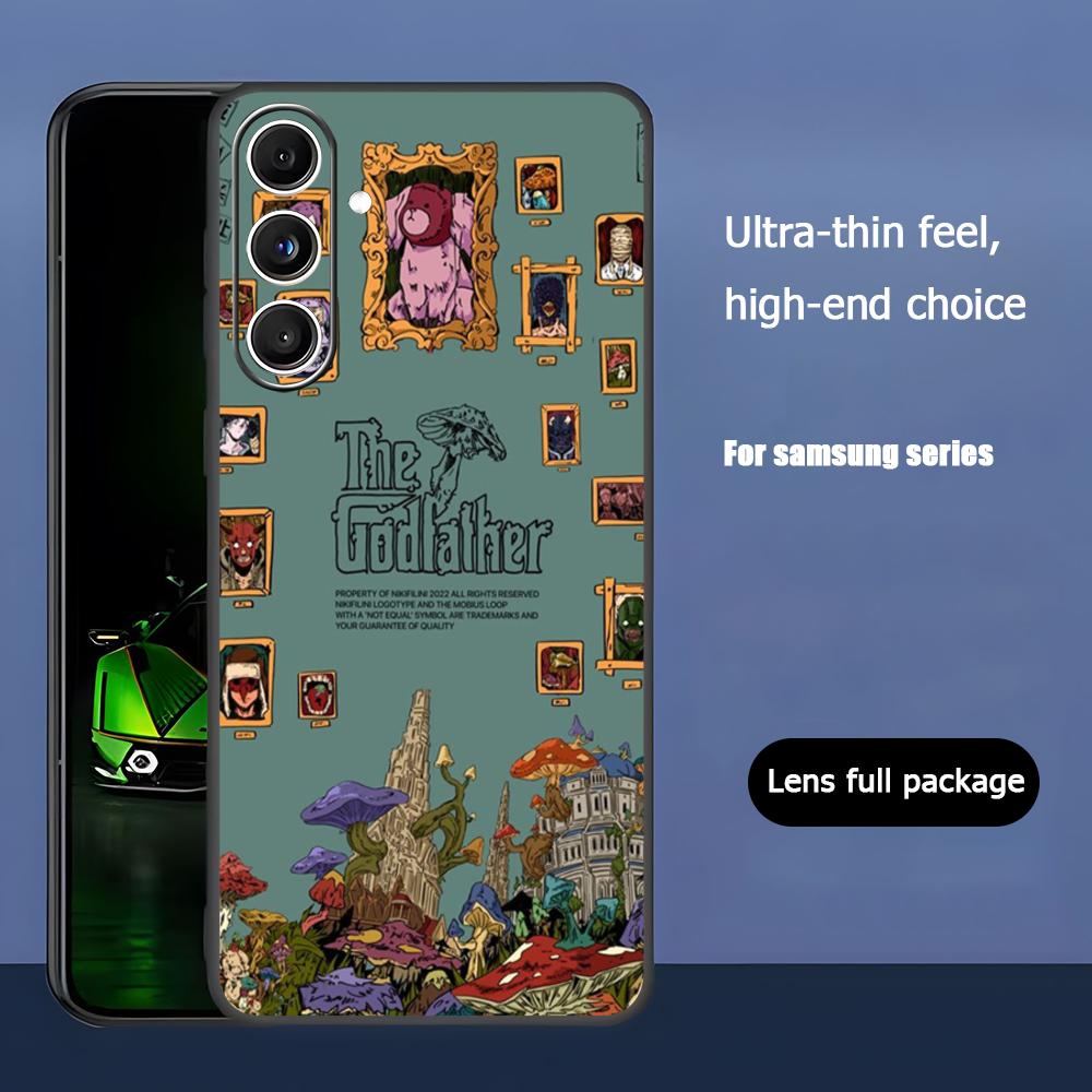 Dorohedoro рису никайдо Горячий Чехол для Телефона Для Samsung Galaxy S25 S24 S23 S22 S21 S20 Plus Ultra Note20 Мягкий Черный