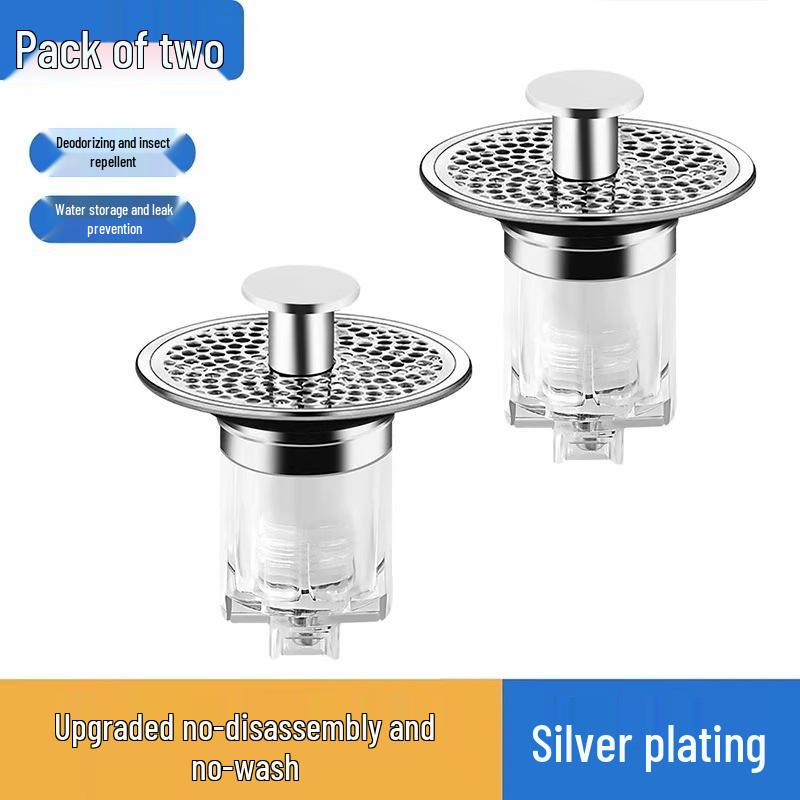 Stainless Steel Kitchen Sink Bounce Core Leak Stopper Strainer