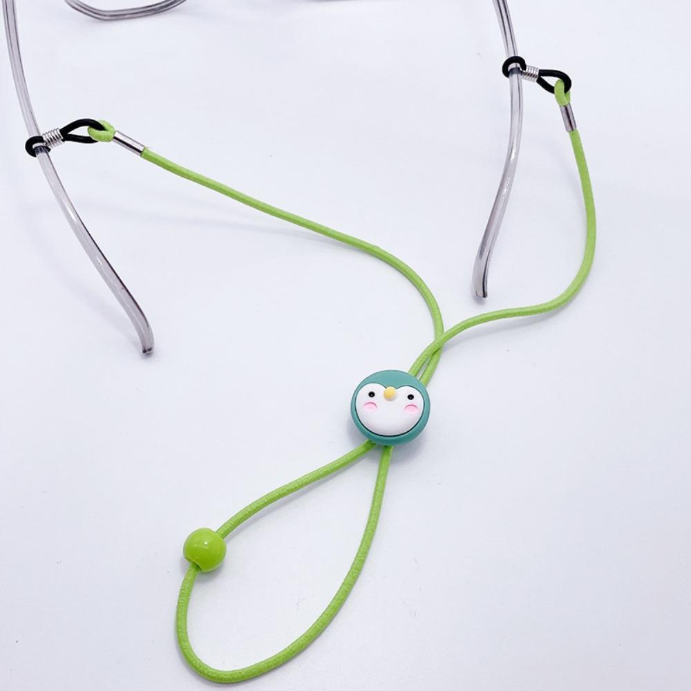 Elastic Hanging Neck Glasses Chain Anti-Lost Cartoon Glasses Rope Christmas Gift Kawaii Ear Hook Holder Girl Boy