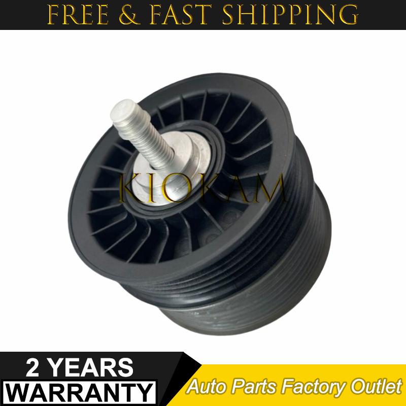 Supercharger Double Pulley Drive Belt Idler Pulley Set 1132020419A For M113K CLS55 SL55 S55 G55 AMG 2003-2008 1132020419