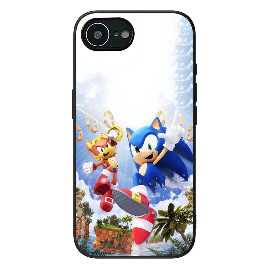 S-Sonics Hedgehog Phone Case for Samsung Galaxy S22 S21 S20 FE Ultra Plus A35 A36 A37 A33 A34 A04 A71 Protective Cover