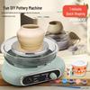 Electric Pottery Wheel: Stepless Speed, No-Fire, Adult DIY Pottery Making Tool