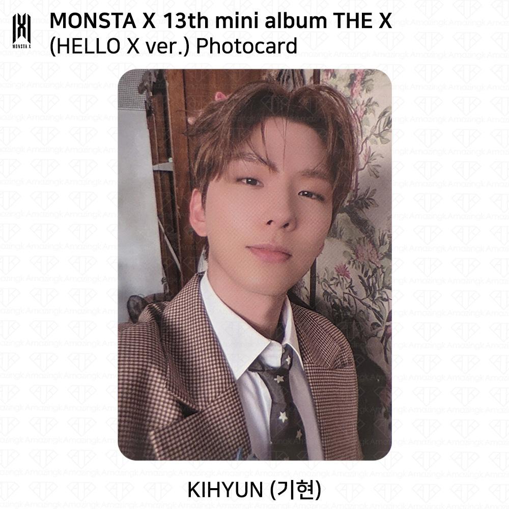 Monsta X 13-й мини-альбом THE X версия фотобука Hello X версия Официальная фотокарточка