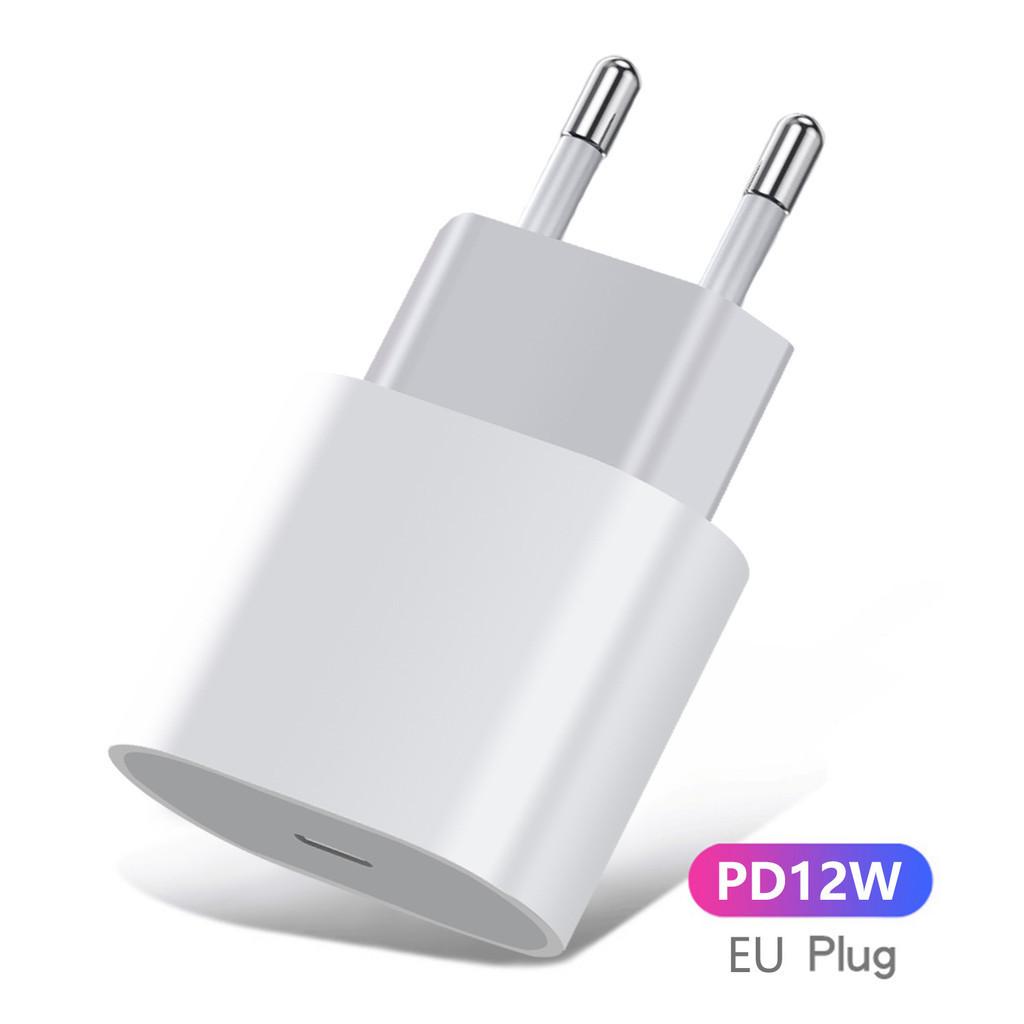 Быстрое зарядное устройство Apple 13 Pd20w EU/US/UK Белый Адаптер Сертифицировано CE Быстрая зарядка Интерфейс Type-C Выходная мощность 20 Вт