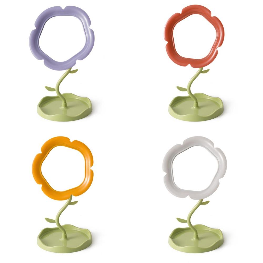 Съемное туалетное зеркало в форме подсолнуха, милое настольное зеркало, прочное настольное зеркало для макияжа, домашнее