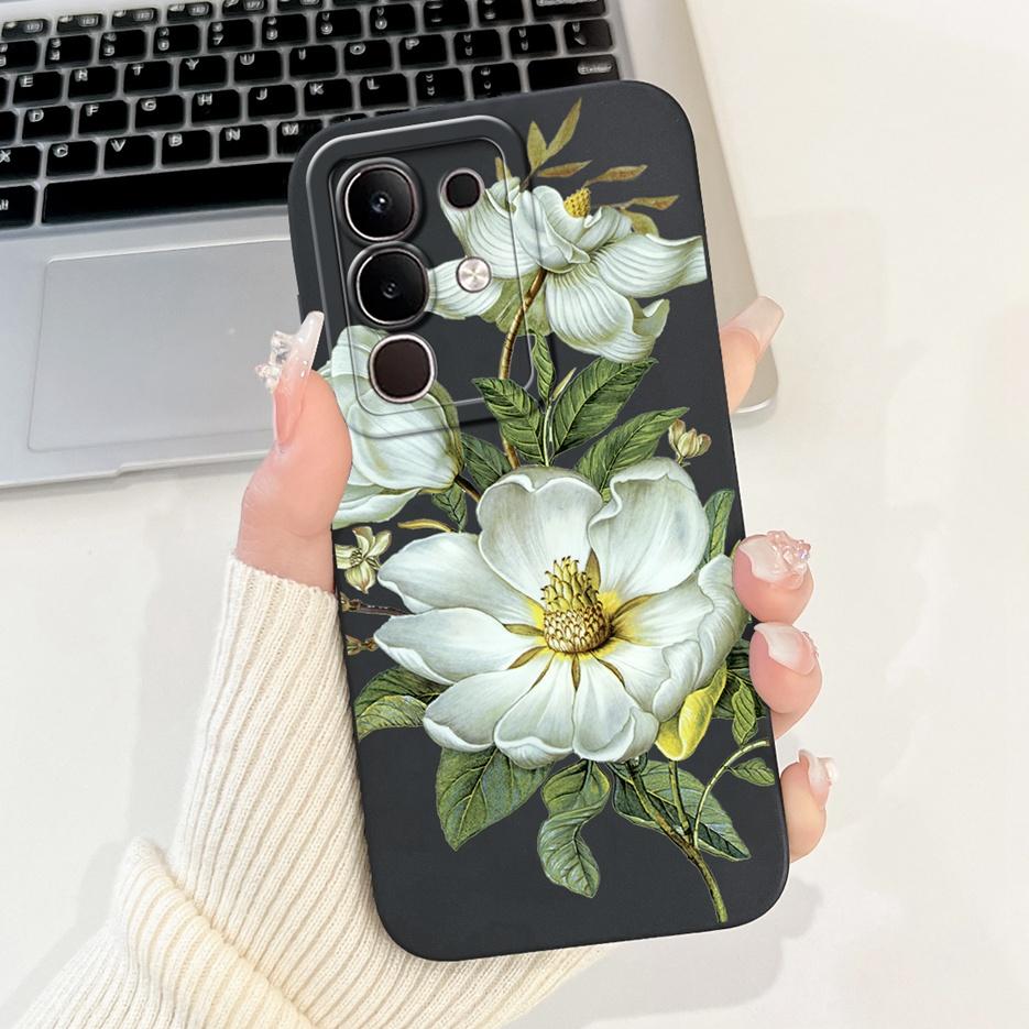 Чехол для Vivo Y29 4G 5G Модный Чехол-Защита с Мультяшным Кроликом Ударопрочный Чехол для Телефона Для Vivo Y29s Y 29 s VivoY29 5G V2420 Мягкий ТПУ Fundas