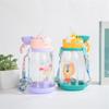 600 мл Детская чашка-непроливайка для воды Antler Creative Cartoon Baby Cups with strawproof Bottles Water Cup Outdoor Children 1 шт.