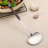 Stainless Steel Wok Spatula Wooden Handle Mushroom Shovel  Kitchen Accessories Essentials