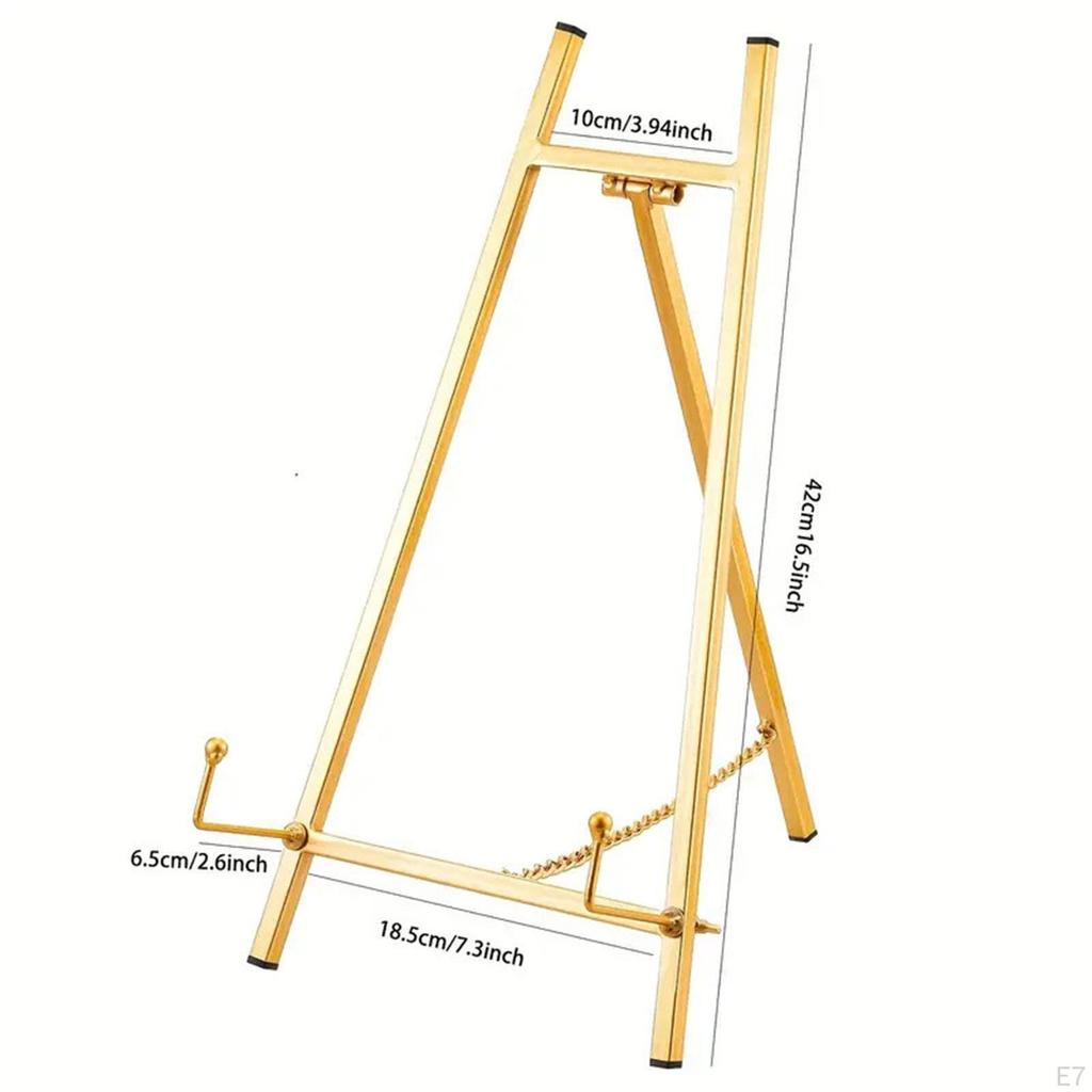 Art Display Easel for Wedding Signs, Stable Metal Structure