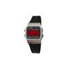 Casio Коллекция Custom Кварцевый механизм Ремешок из нержавеющей стали Часы Мужские Часы Черный циферблат F-91WM-7A(Watch5--)