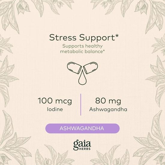 Gaia Herbs - Thyroid Support, 60 Capsules