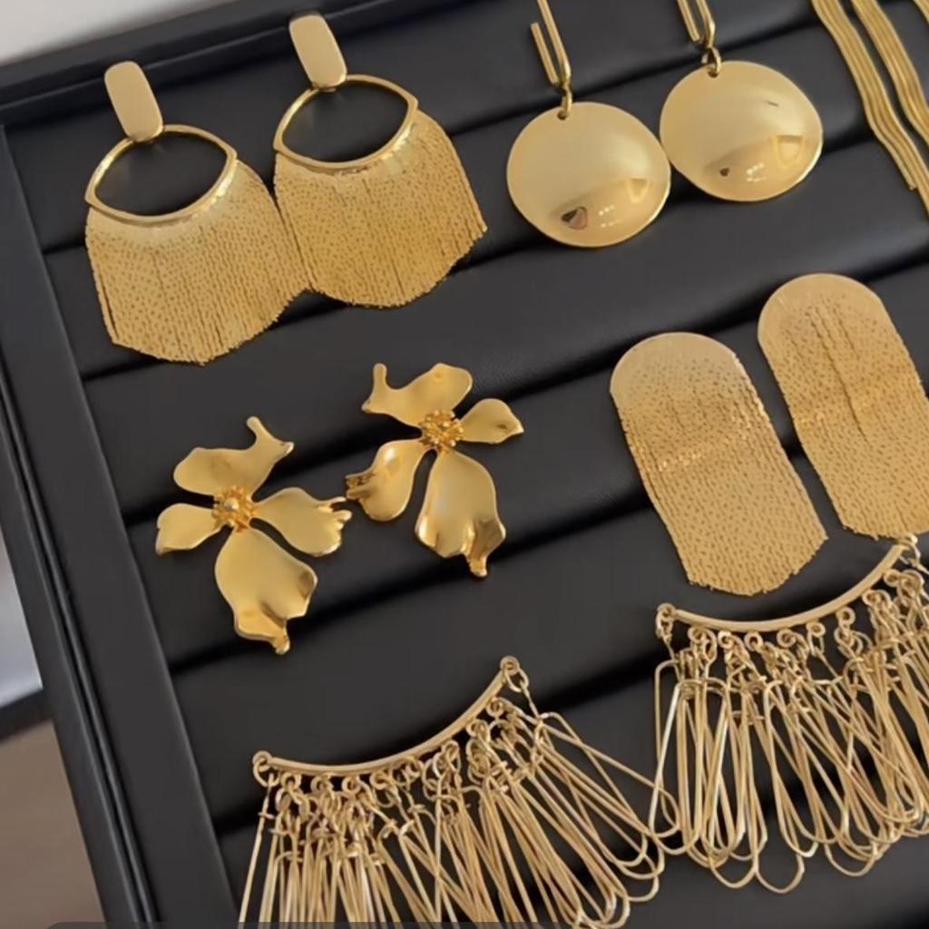 Винтажные серьги-кисточки в виде круглых цветов из серебряной иглы - Ретро металлические гвоздики для женщин