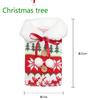 Christmas Snowflake Christmas Tree Knitted Moose Red Wine Bottle Set Christmas Decoration Christmas Wedding New Year Gift.