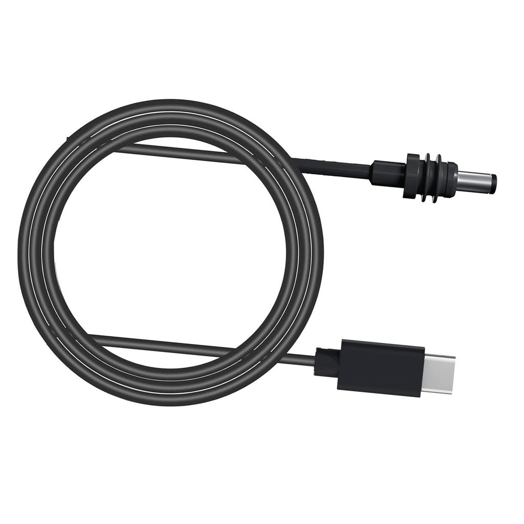 22.8m 75FT USB C To DC Power Cable Robber Housing Copper Conductor 18AWG USB Type C Input To