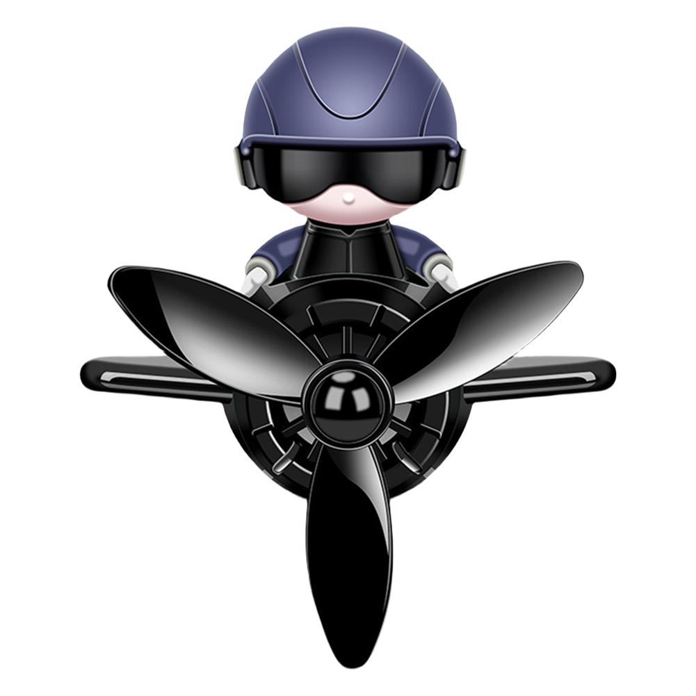 Мини Освежитель воздуха для воздуховода Пилот Долгоиграющие ароматы Диффузор для духов в воздуховод Вращающийся пропеллер Ароматизатор Украшение салона автомобиля