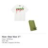 GUCCI Men's Cotton Blade T-shirt White 565806-XJAZY-9037