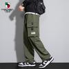 VANCAMEL Men's American Streetwear Cargo Pants