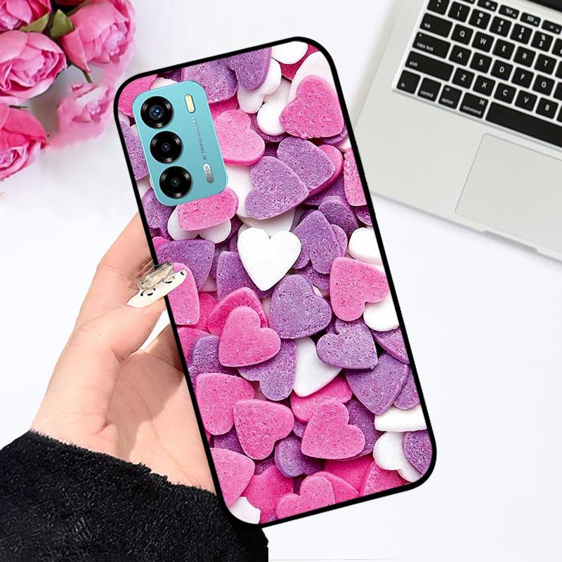 Чехол-дизайн для ZTE Blade V40 Nubia V 40 Силиконовый TPU Чехол для телефона Для ZTE Blade V41 Vita Axon 40 Lite Ударопрочный Бампер