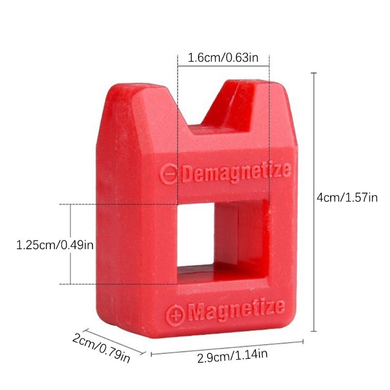 Magnetiser Demagnetiser Universal Magnetizer & Demagnetizing Tool for Screwdrivers Bits & Tool Tips Magnetization ABS