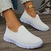 Fashion 2024Summer Sneakers Slip On Flat Shoe Women's Fashion Casual Loafers Walking Shoe Outdoor Mesh Soft Bottom Sports
