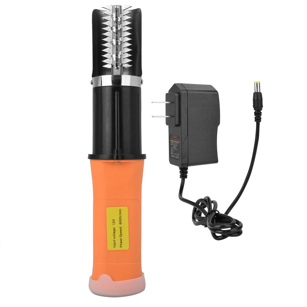 Электрическая рыбочистка, мощная рыбочистка, скребок для удаления чешуи, очиститель кожи(ЕС110В-)