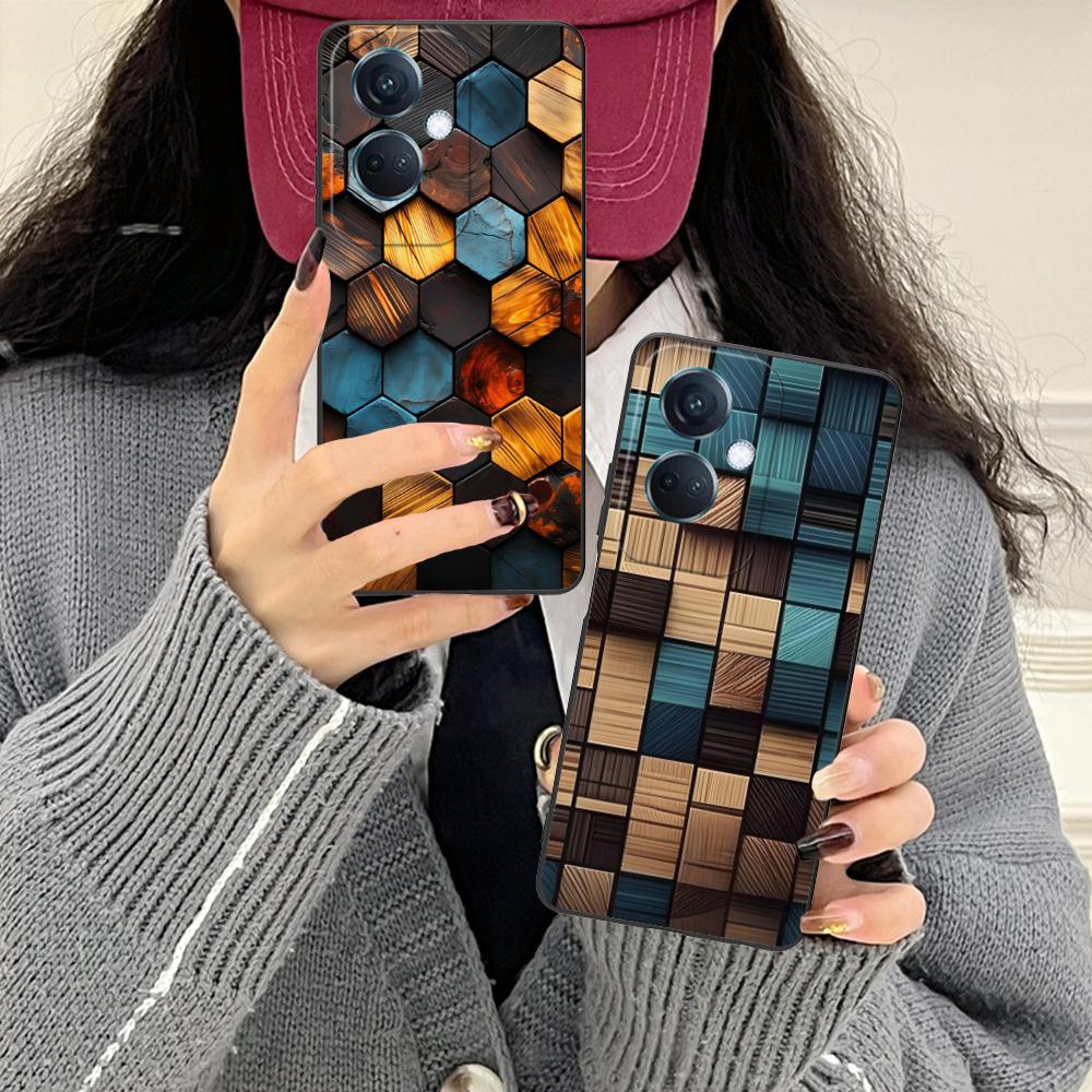 Чехол для мобильного телефона с текстурой дерева для OPPO Find X9 X8 X7 X6 X5 X3 X2 Plus s Pro Ultra Lite Цветная печать Чехол Роскошный