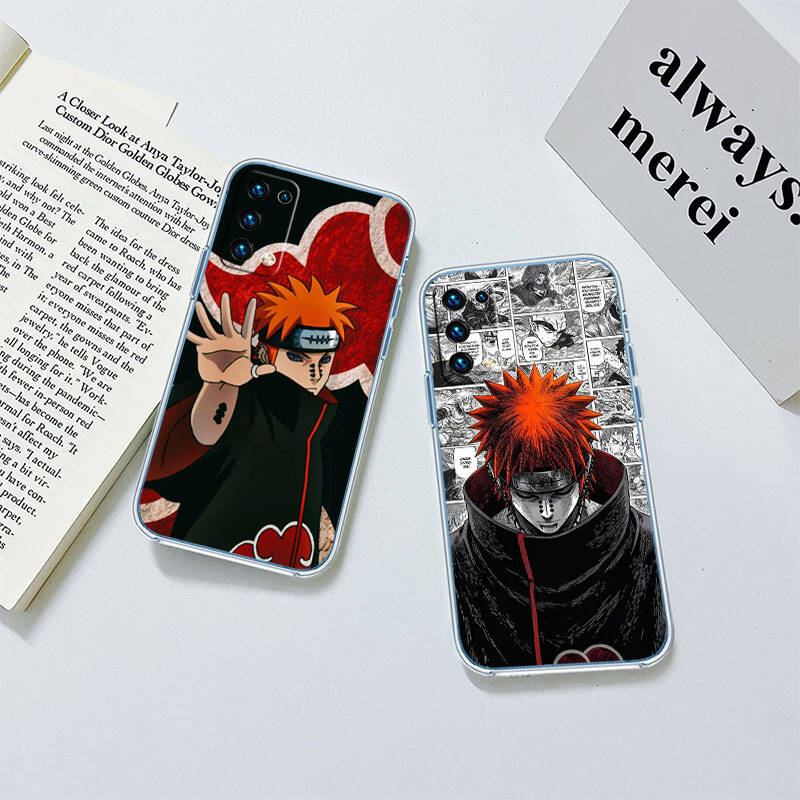 Чехол для телефона MH5 Pain Akatsuki NARUTO для Motorola G34 G32 G31 G14 G15 G84 G62 E32 G24 G72 G71 G73 G85 G200 G60 G52 G51 G50 G42 G41 G32 G30