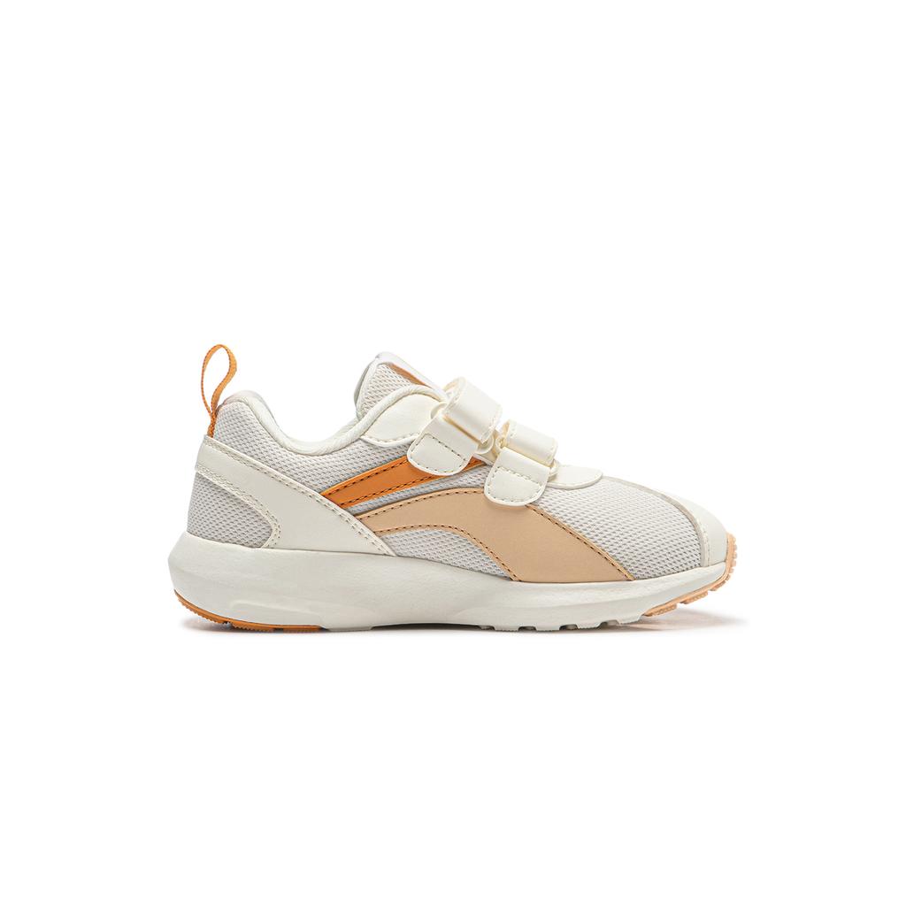 Li Ning Kids Sports Lifestyle Series Little Agan Trendy Low-Top Casual Shoes Детские кроссовки Off-White Orange YKAP148-82