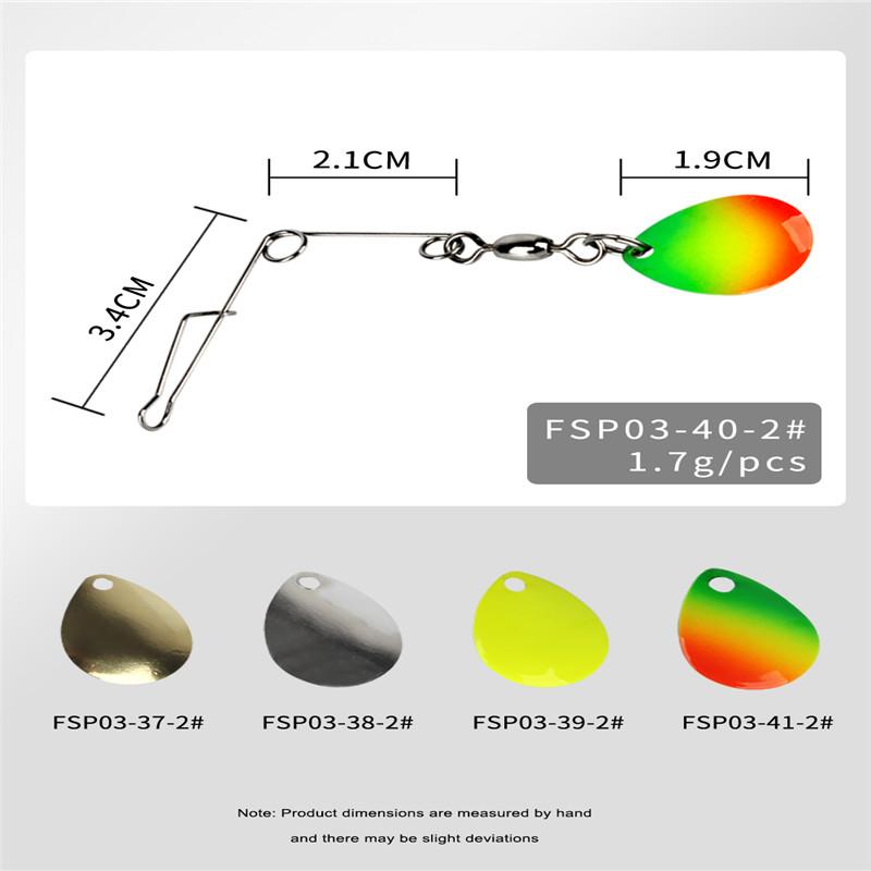 Металлический спиннер, 10 шт. в упаковке, блесна для приманки, 1,5 г, 1,7 г, блестки Iscas, окунь, щука, твитер, крючок, снасти