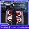Compatible with GMC Sierra 2014-2018 Taillight Assembly: Turn Signal, Welcome Light, Brake Light.