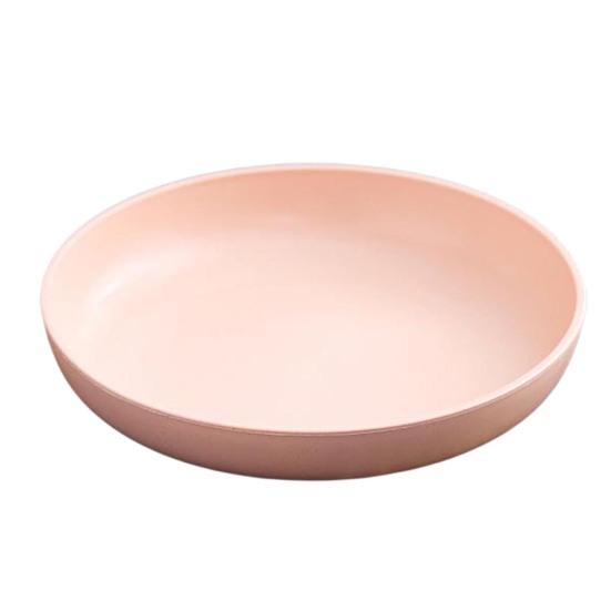 Тарелка для закусок, штабелируемая, гладкая поверхность, легко моется, большая вместимость, повышенное основание, многоцелевая круглая тарелка для конфет, еды, фруктов, кухонные принадлежности