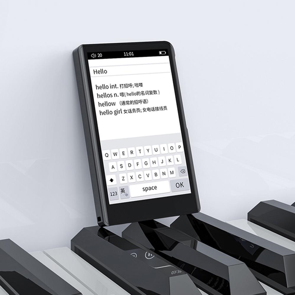 RUIZU H9 Bluetooth MP3 MP4-плеер 3,8-дюймовый сенсорный экран Металлический музыкальный плеер без потерь со встроенным динамиком Поддержка TF-карты