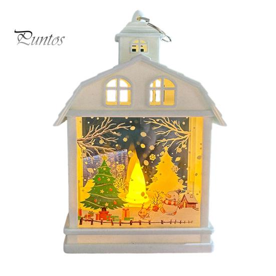 Рождественский Фонарь Снеговик Санта-Клаус Лось Узоры Светодиодные Свечи для Вечерние Домашнего Праздничного Украшения