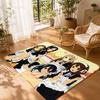 Музыкальное аниме в жанре slice-of-life K-On Коврик для пола Нескользящий Впитывающий коврик для пола Декоративный ковер для дома Ванной комнаты Спальни Прихожей