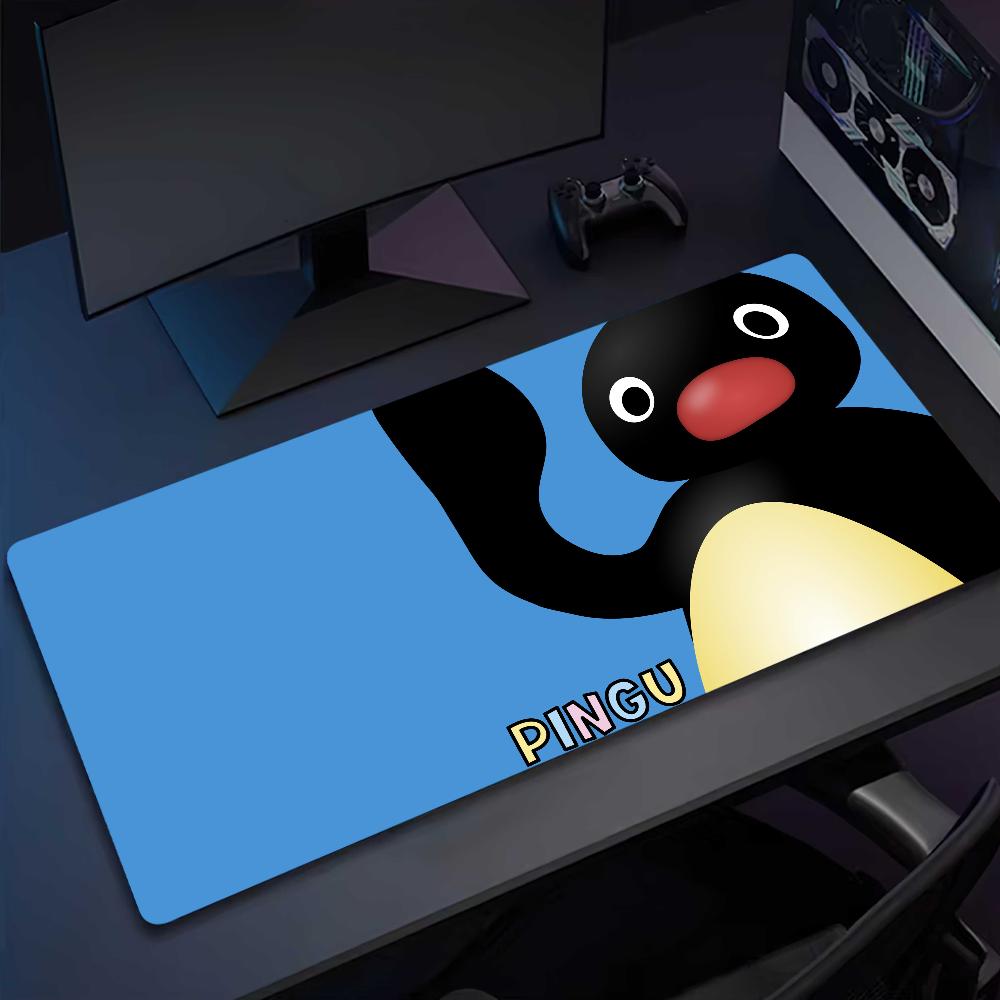 Mousepads Penguin Pingu Mat Nonslip Lockedge Office Student Gaming Thickened Large Writing Pad Cushion Mouse Pad