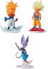 Dragon Ball Super UG Dragon Ball 02 Аниме Фигурки Товары Gacha Bandai типы полный комплект (3 набора)