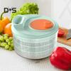 3л центрифуга для сушки салата корзина с дренажными отверстиями пищевая без BPA легко моется вращающаяся сушилка для салата кухонный инструмент