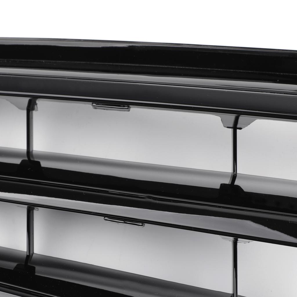 Black Front Grill Grille Fit Mercedes Benz C Class W204 C300 C350 2008-2014