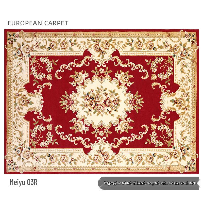 Персидский этнический ковер в скандинавском стиле для гостиной: Мягкий диван и подкладка для кофейного столика