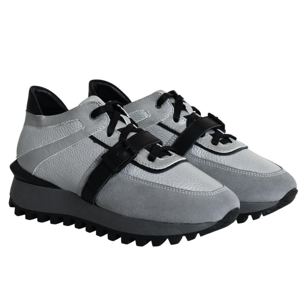 Повседневное использование спортивной подошвы из натуральной кожи особого дизайна женской обуви