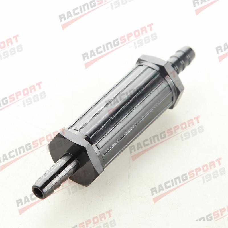 12mm Black/Blue/Red/Silver Anodised Car Billet Magnetic Fuel Filter 30 Micron