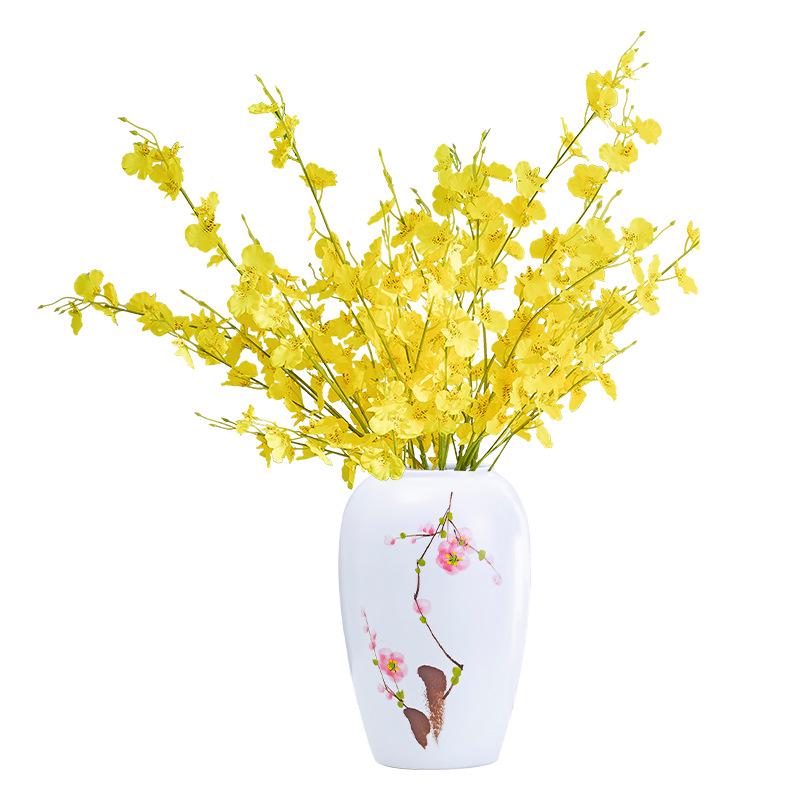 Современная минималистичная керамическая ваза для икебаны для украшения гостиной и шкафа