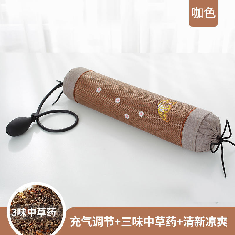 Подушка Argy Wormwood для поддержки шеи, улучшения сна, одноместная цилиндрическая подушка с наволочкой для сна