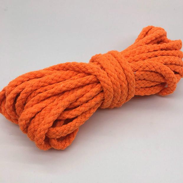 5meter 5mm/7mm Cotton Rope Craft Decorative Twisted Cord Rope For Handmade Decoration DIY Lanyard Thread Cord