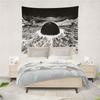Aertemisi Akira Cyberpunk City Explosion Japanese Manga Anime Tapestry Wall Hanging Art for Bedroom Living Room Decor Party