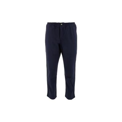 Polo SS23 однотонные прямые повседневные брюки с задним карманом, мужские брюки синего цвета 710740566-018