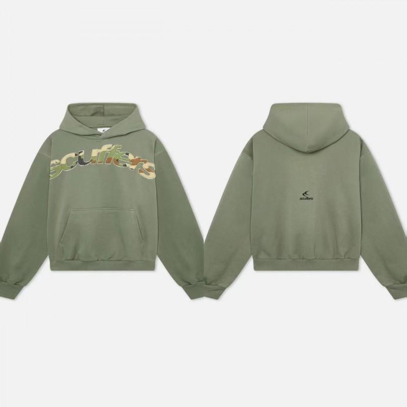 Унисекс Оверсайз Худи с 3D Принтом Свободный Покрой Streetwear Осень