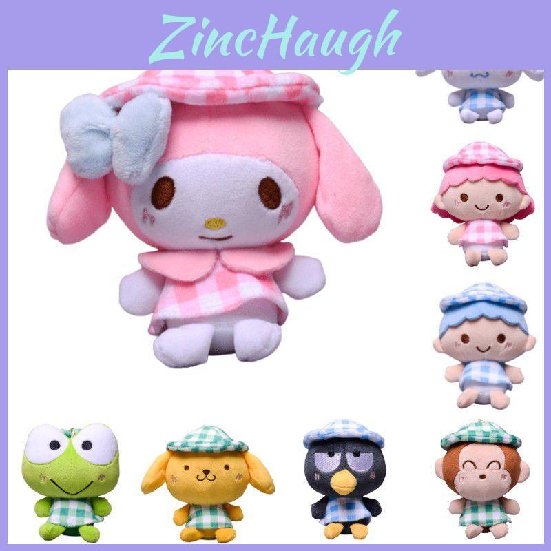 Soft And Safe High-quality Material Sanrios Kuromi Melody Cinnamoroll Anime Plush Doll Pendant