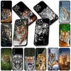 Мягкий чехол для Samsung Galaxy A05 A06 A14 A50 A51 A52 A12 A13 A17 A70 A07 A25 A26 A56 A23 M53 Чехол для телефона Тигр Лев Арт