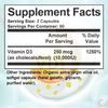 Vitamin D3 (As Cholecalciferol) 10000 IU Dietary Supplement, 120 Capsules Per Bottle